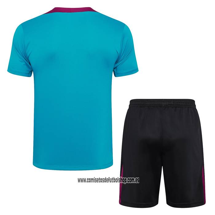 Chandal del Paris Saint-Germain 24-25 Manga Corta Verde - Pantalon Corto
